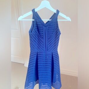 Girls Navy Special Occasion Dress